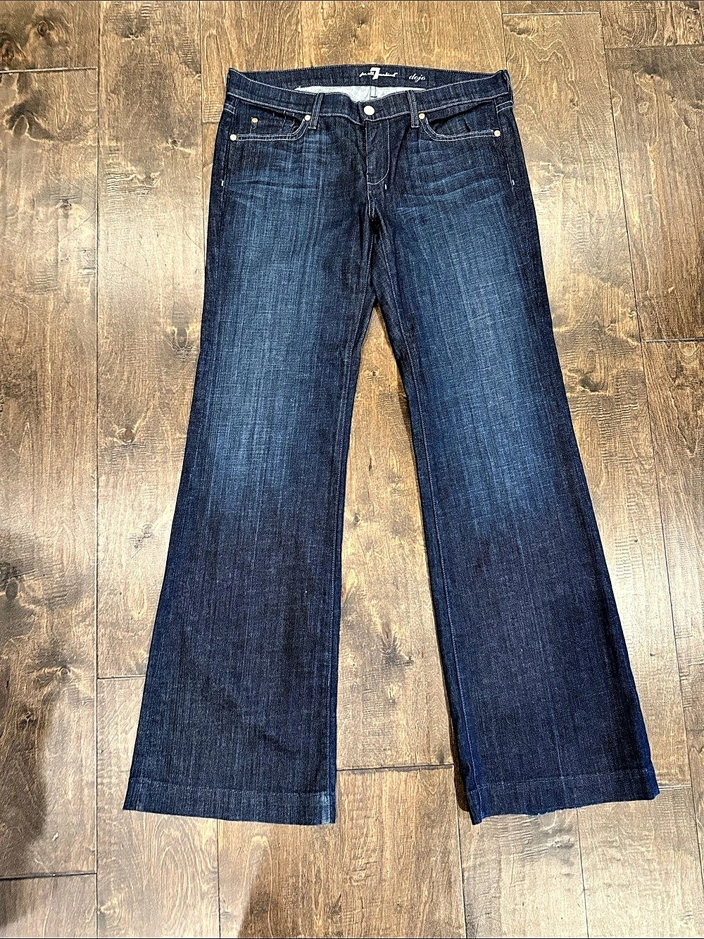Seven for all mankind  j Brand dojo Bootcut Jeans in Blue Waist 32 Like New